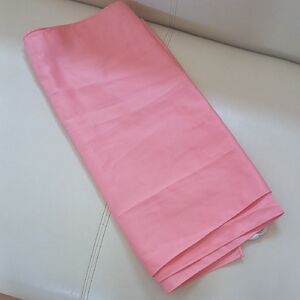 Bright Coral Satin Shawl